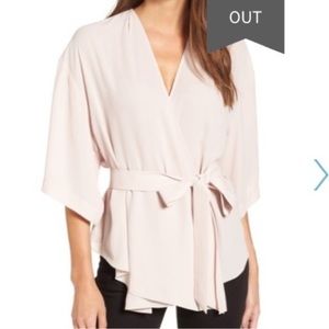 Trouve | Kimono Wrap Top | Nordstrom | XS
